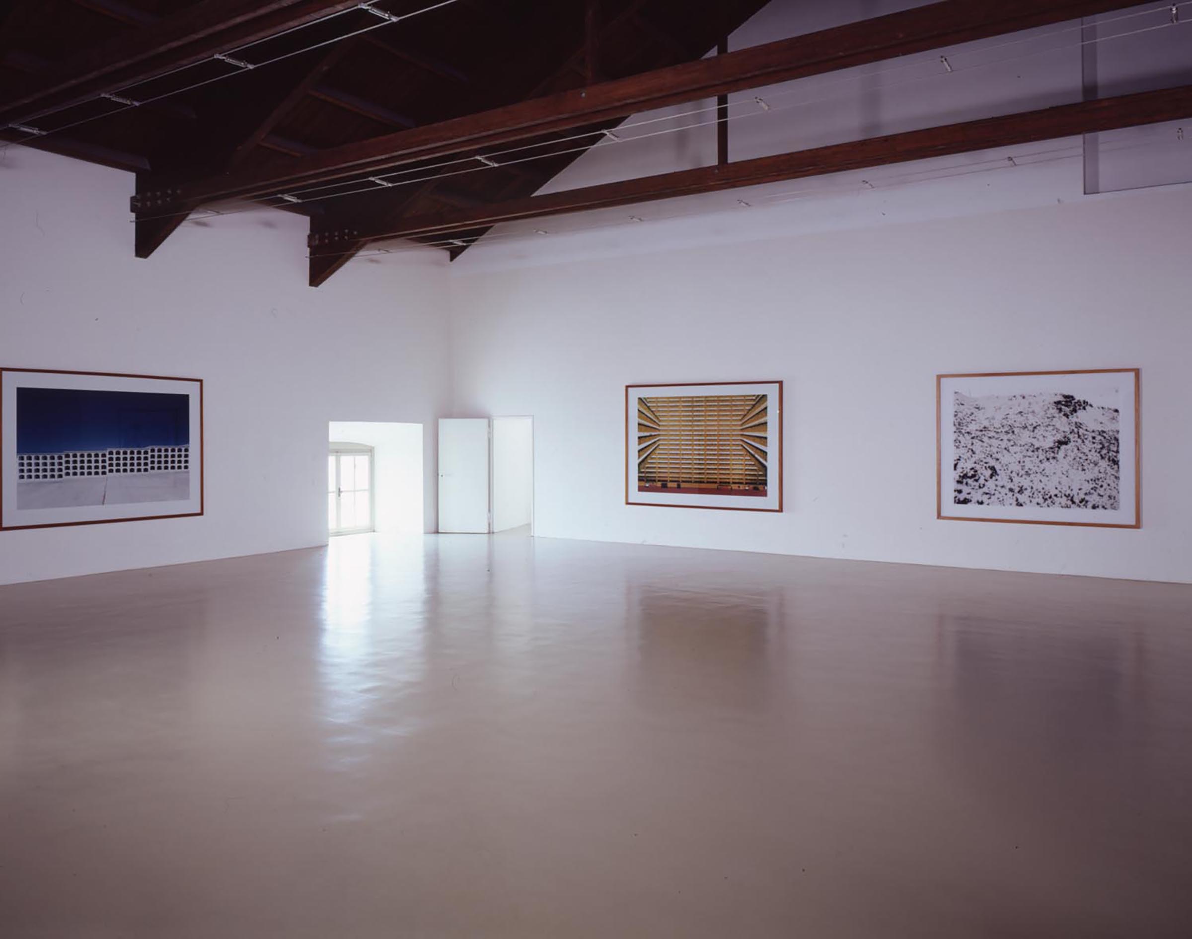 Andreas Gursky, Ayamonte, 1997, Times Square, 1997 and Ofenpass, 1994